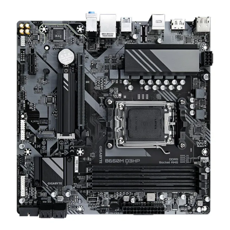 Płyta Gigabyte B650M D3HP /AMD B650/DDR5/SATA3/M.2/USB3.0/PCIe4.0/AM5/mATX