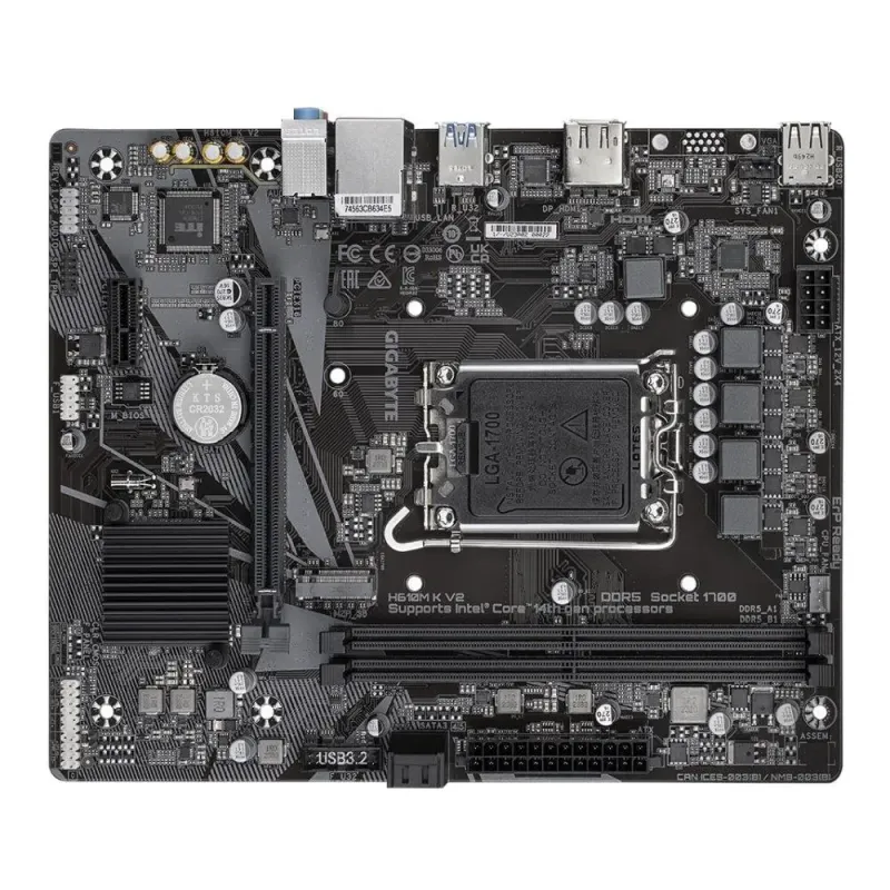 Płyta Gigabyte H610M K V2 (rev. 1.0)