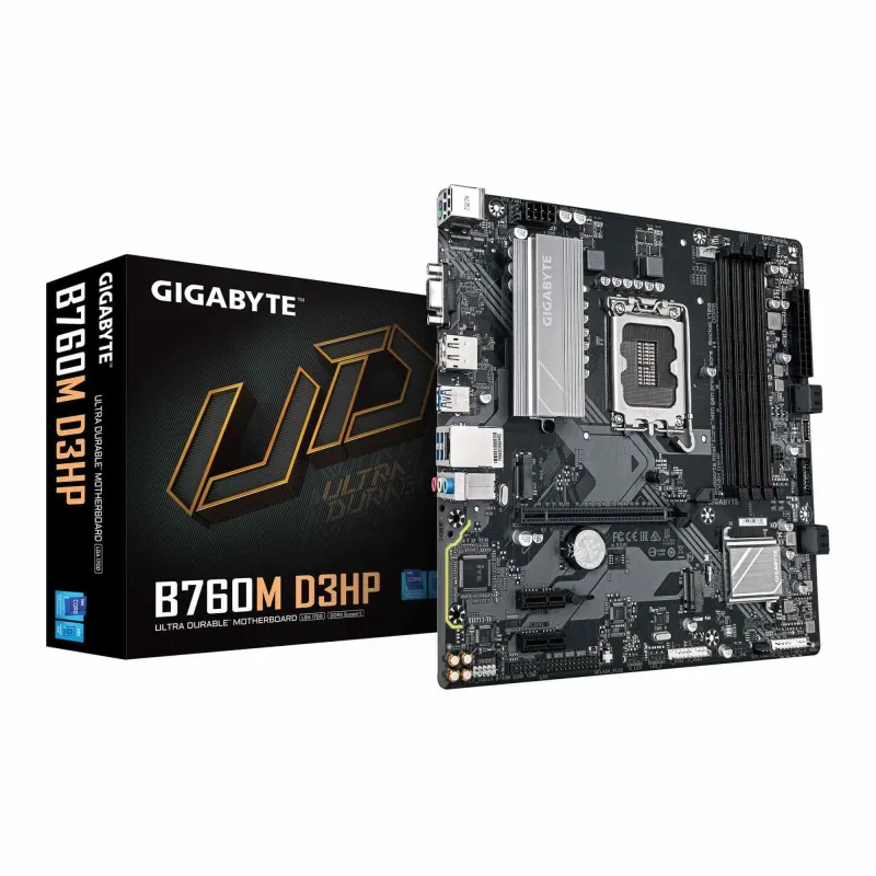 Płyta Gigabyte B760M D3HP /B760/DDR5/SATA3/M.2/USB3.0/PCIe4.… | PartsPC.pl