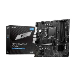Płyta MSI PRO B760M-P DDR4 /B760/DDR4/SATA3/M.2/USB3.1/PCIe4.0/s.1700/mATX