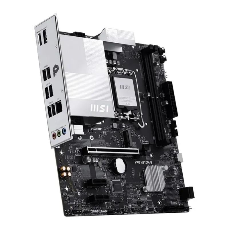 Płyta MSI PRO H810M-B /H810/DDR5/SATA3/M.2/USB3.1/PCIe5.0/s.1851/M-ATX
