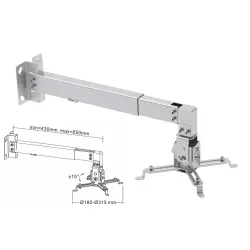 Uchwyt ścienny / sufitowy Cabletech UCH0148 do projektora