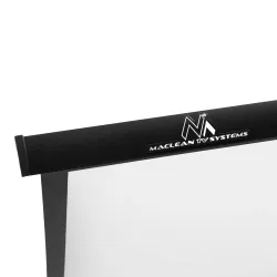 Ekran projekcyjny przenośny Maclean MC-961, kompaktowy, biurkowy, 45", 4:3