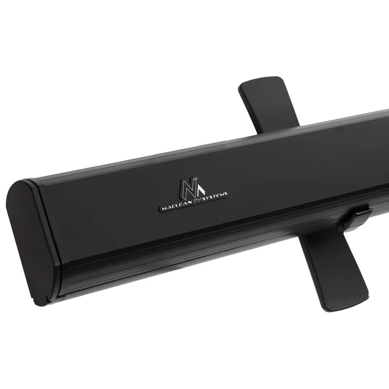 Ekran projekcyjny przenośny Maclean MC-963, kompaktowy, podłogowy, 86", 4:3