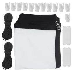 Ekran projekcyjny Maclean MC-982 120" 265x149cm obramowanie 25mm 16:9