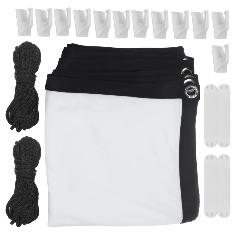 Ekran projekcyjny Maclean MC-982 120" 265x149cm obramowanie 25mm 16:9