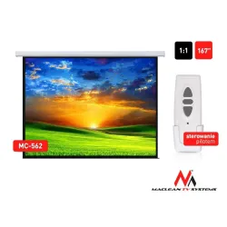 Ekran projekcyjny elektryczny Maclean MC-562 167" 1:1 ... | PartsPC.pl
