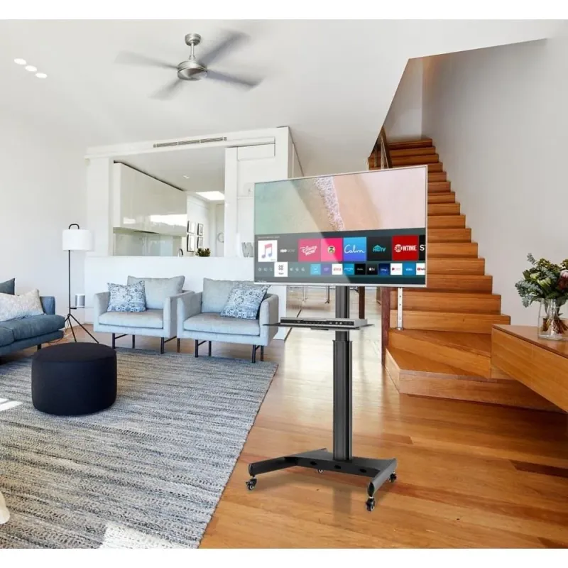 Stojak mobilny Techly 32''-65'', 35kg uchylny