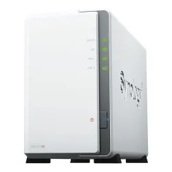 Synology DS223j | 2-zatokowy serwer NAS, ARM, 1GB RAM, 1GbE RJ-45, Tower