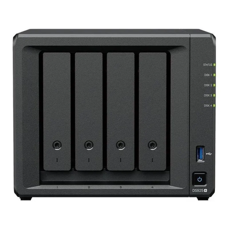 Synology DS925+ | 4-zatokowy serwer NAS, AMD Ryzen, 4GB RAM,… | PartsPC.pl