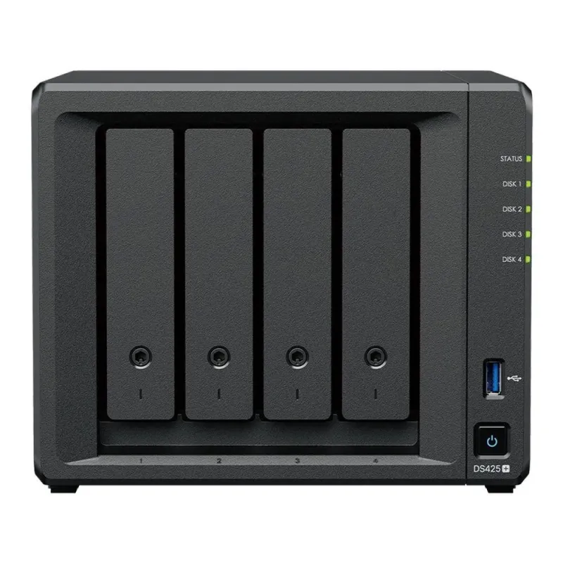 Synology DS425+ | 4-zatokowy serwer NAS, Intel Celeron, 2GB … | PartsPC.pl