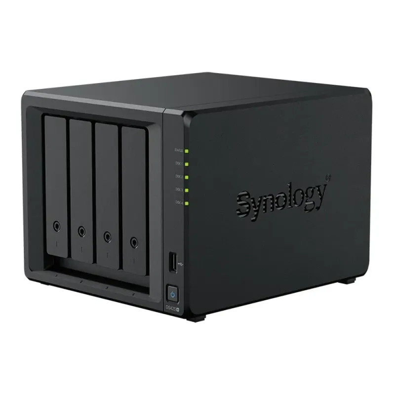 Synology DS425+ | 4-zatokowy serwer NAS, Intel Celeron, 2GB … | PartsPC.pl