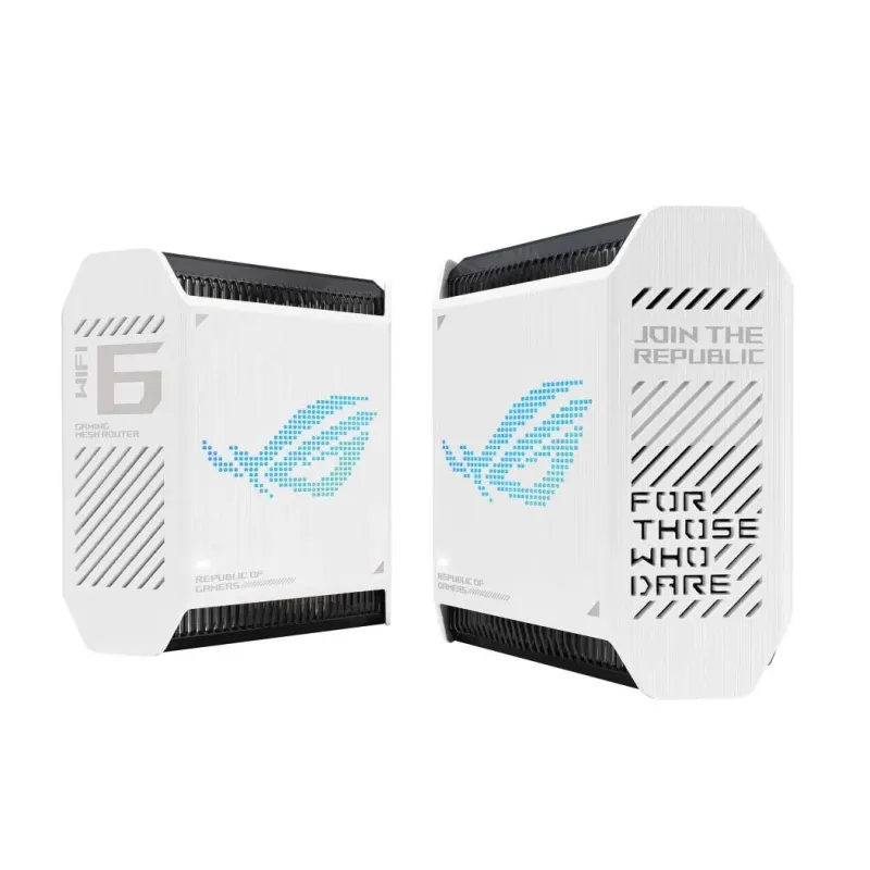Router Asus ROG Rapture GT6 (1PK) White AX10000 Wi-Fi 6 1GbE MU-MIMO