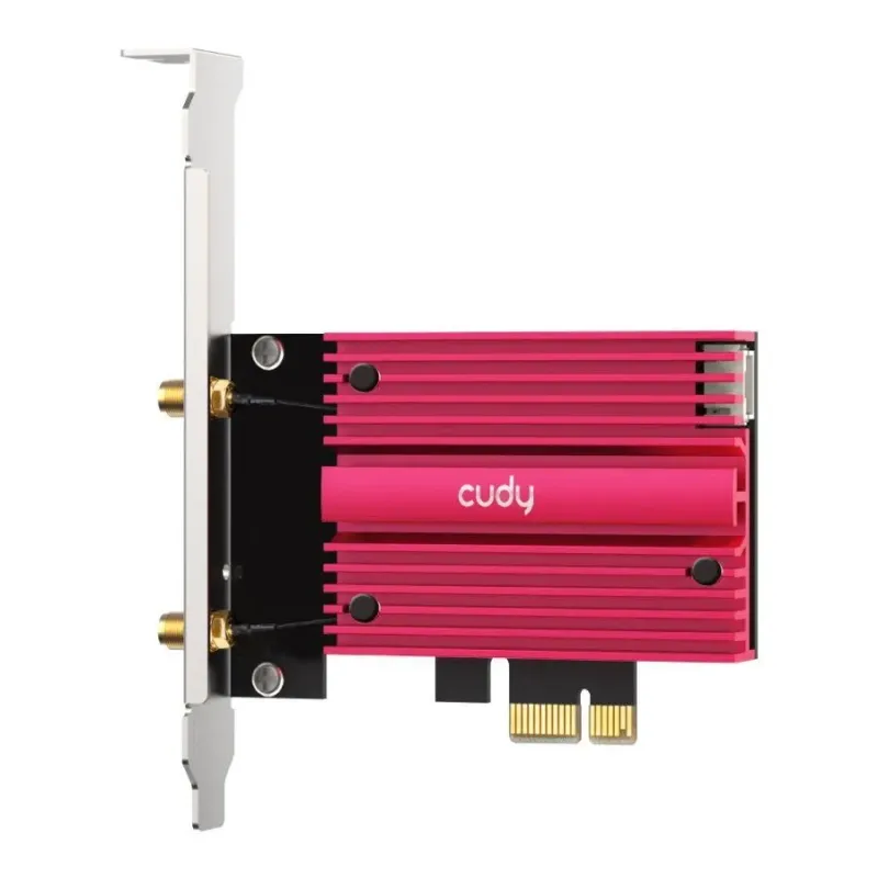 CUDY WE4000 | karta sieciowa, adapter Wi-Fi 6E, 2,4GHz/5GHz, PCI Express