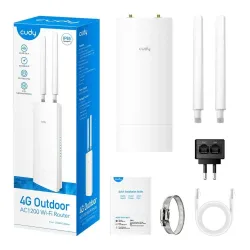 CUDY LT500 Outdoor_EU | router na karte SIM, Wi-Fi 5, 4G LTE, MESH, zewnętrzny