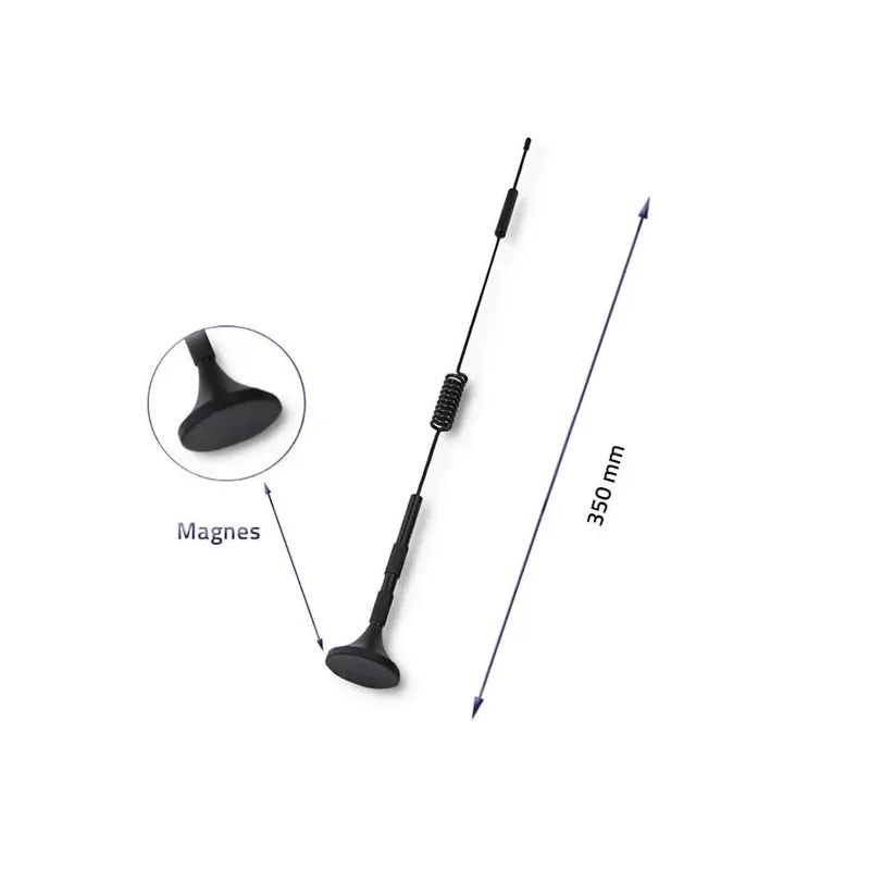 Antena 4G LTE Qoltec dookólna | 7dBi | wewnętrzno-zewnętrzna