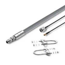 Zestaw antena LoRa Qoltec 5.8 dBi + kabel zasilający