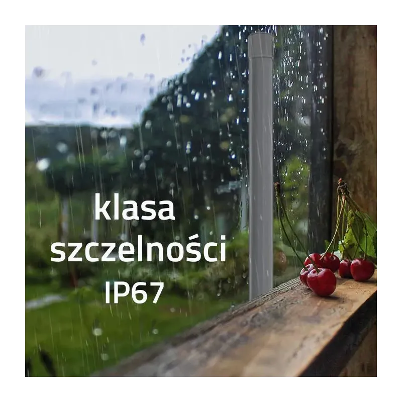 Zestaw antena LoRa Qoltec 5.8 dBi + kabel zasilający