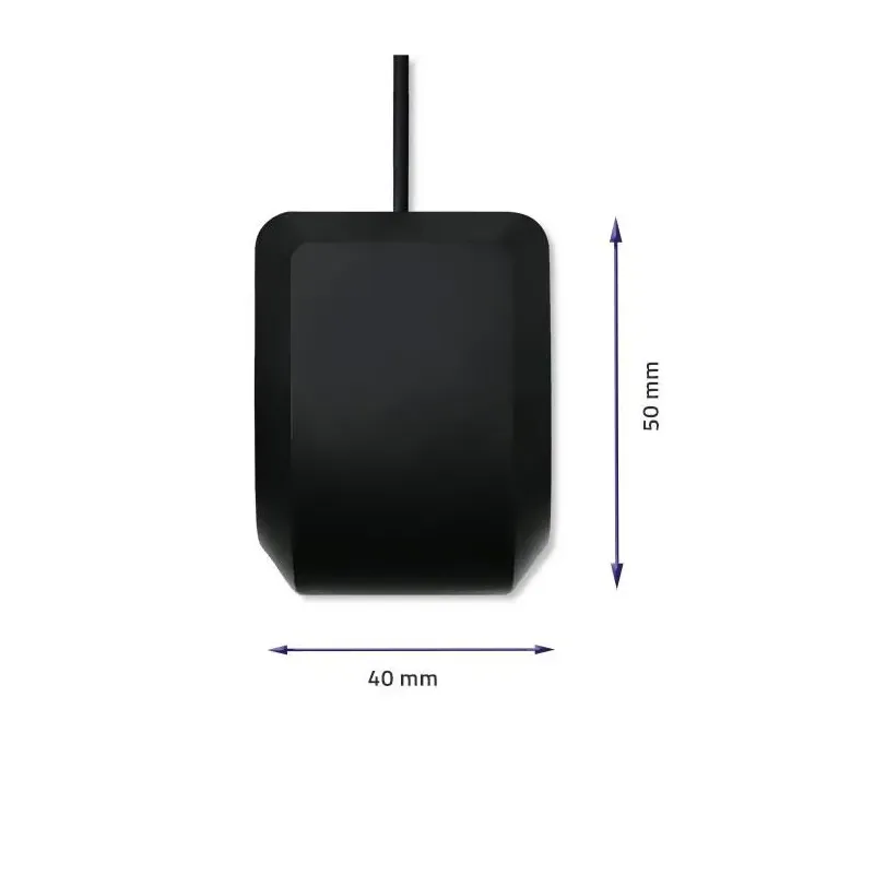 Antena GPS Qoltec 28dBi | Zewnętrzna