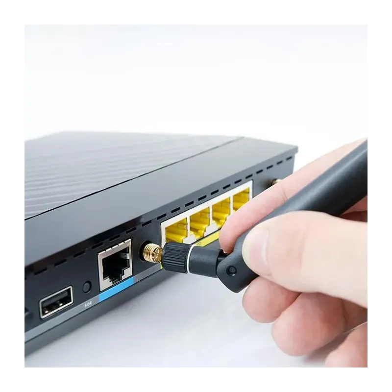 Antena Wi-Fi Qoltec 2.4/2.5GHz | 5.1/5.8GHz | 5dBi | dookólna | wewnętrzna