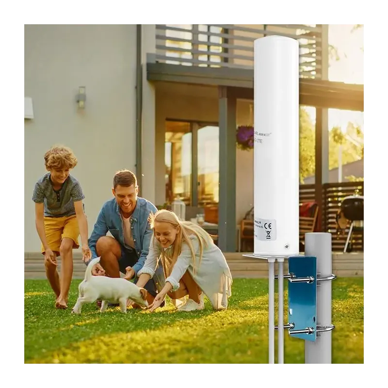 Antena 4G LTE Qoltec DUAL | 12dBi | dookólna | zewnętrzna