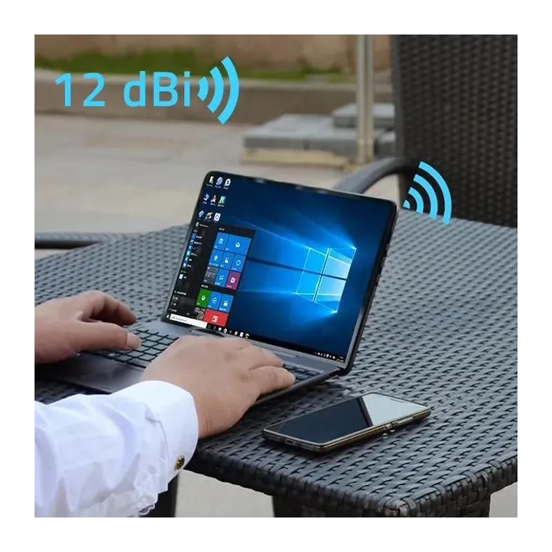 Antena 4G LTE Qoltec DUAL | 12dBi | dookólna | zewnętrzna