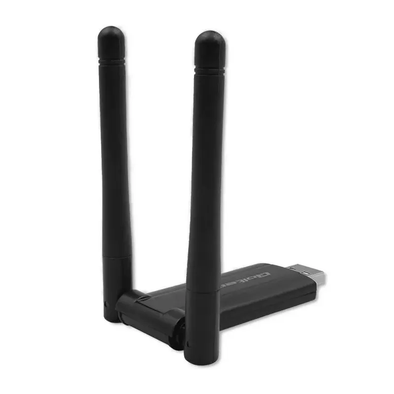 Karta sieciowa Qoltec Bezprzewodowy Adapter USB DUAL WiFi 2 x 2dBi |