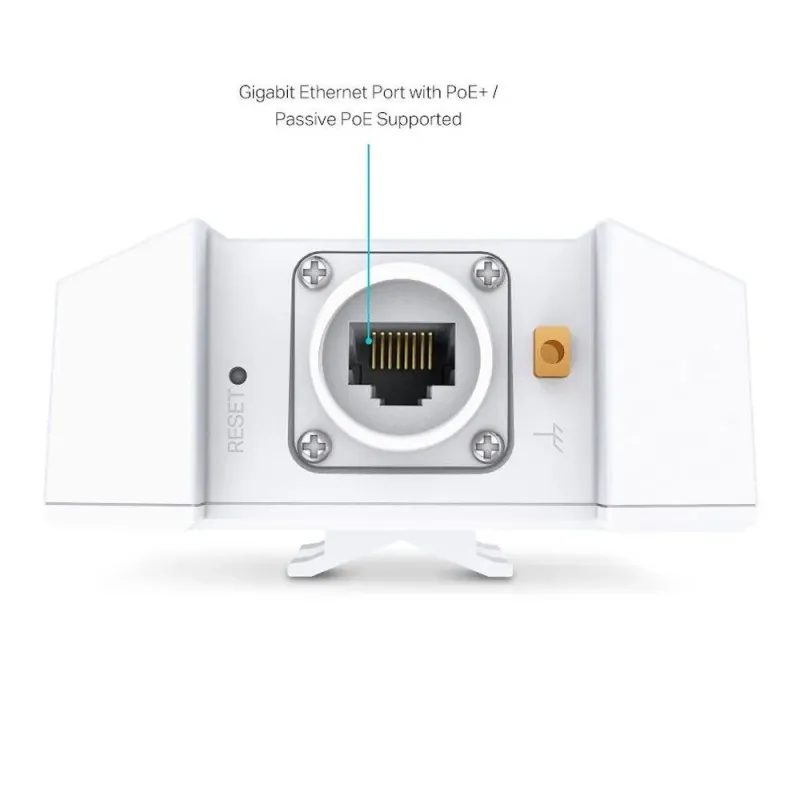 Access Point TP-Link EAP650-Outdoor AX3000 Wi-Fi 6 1x1GbE PoE+ Omada Mesh