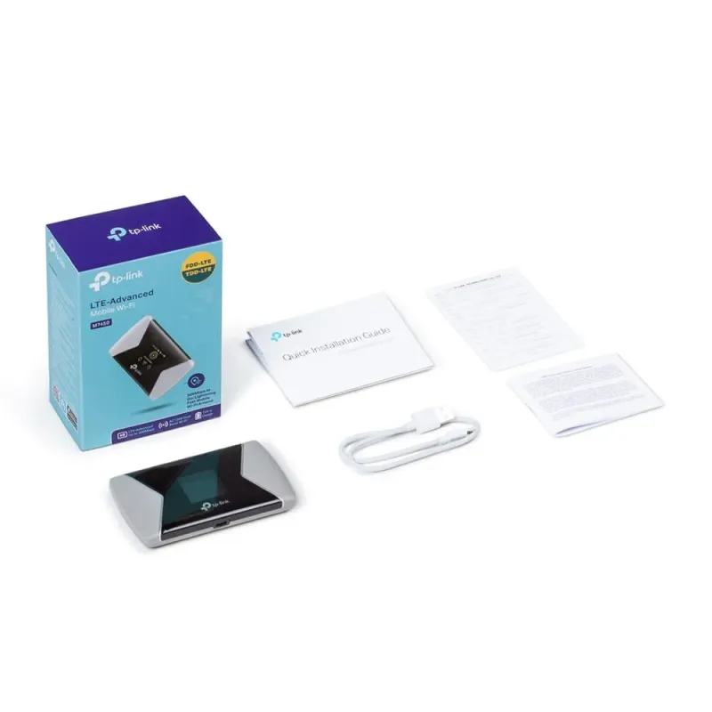 Router TP-Link M7450 4G/LTE model SIM HotSpot micro SD slot 300Mb/s