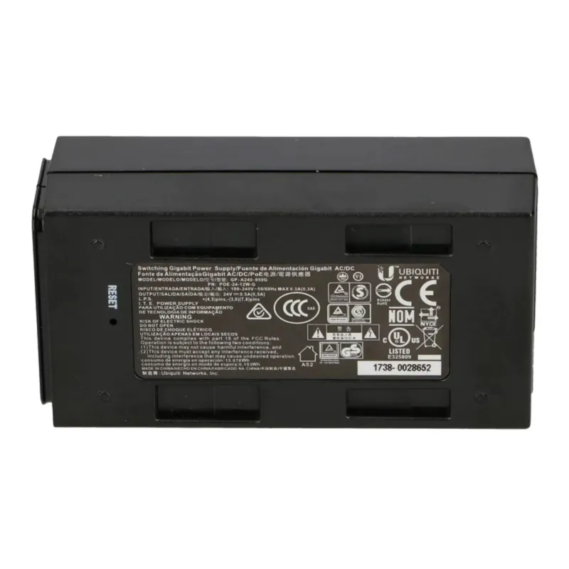 Zasilacz UBIQUITI Passive PoE 24V 0.5A 12W Gigabit