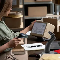 Stojak do czytników kodów kreskowych Qoltec