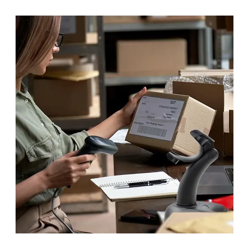 Stojak do czytników kodów kreskowych Qoltec