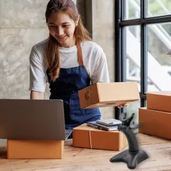 Stojak do czytników kodów kreskowych Qoltec