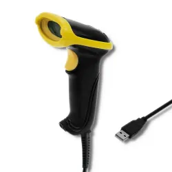 Czytnik kodów kreskowych Qoltec | 1D | 2D | USB | PartsPC.pl
