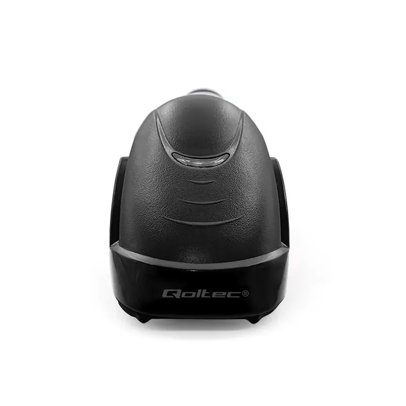 Czytnik kodów kreskowych Qoltec Laserowy 1D | 2D | Czarny