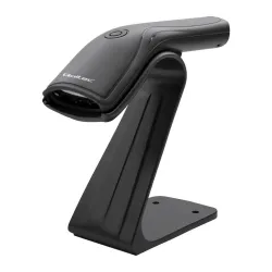 Czytnik kodów kreskowych Qoltec + stojak na skaner | 1D | USB