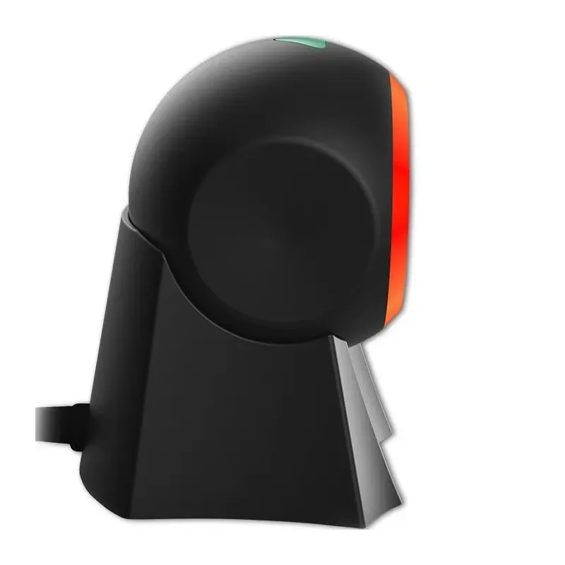 Czytnik kodów kreskowych Qoltec 1D | 2D | stacjonarny