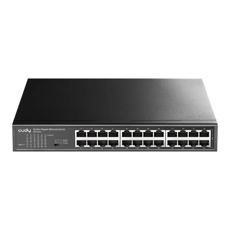 CUDY GS1024 | przełącznik sieciowy, 24-portowy, Gigabit, Metalowa obudowa