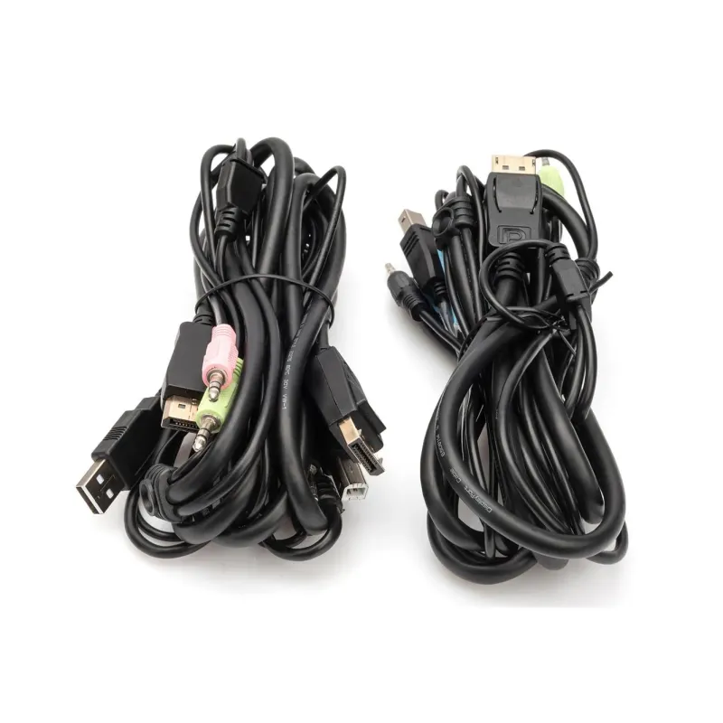 Przełącznik KVM DIGITUS 2 portowy DisplayPort, 4K 60Hz