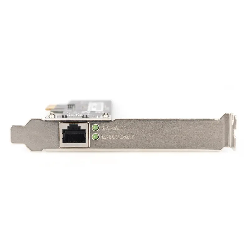 Karta sieciowa DIGITUS przewodowa PCI Express 1x RJ45 2.5 Gigabit Ethernet