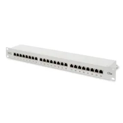 Patch panel DIGITUS 19" 24x RJ45 S/FTP kat. 5e 1U
