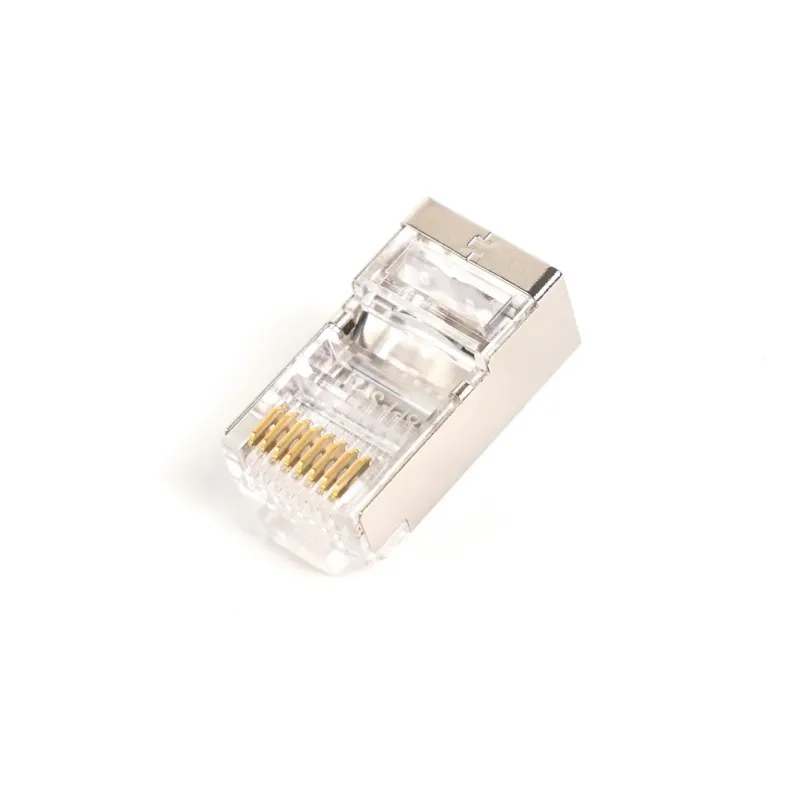 Wtyk RJ45 (8P8C) przelotowy DIGITUS kat.5e, ekranowany, AWG 26-24,