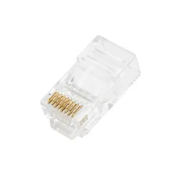 Wtyk RJ45 (8P8C) przelotowy DIGITUS kat.6 nieekranowany, AWG 26-24,