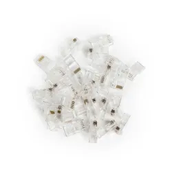 Wtyk RJ45 (8P8C) przelotowy DIGITUS kat.6 nieekranowany, AWG 26-24,