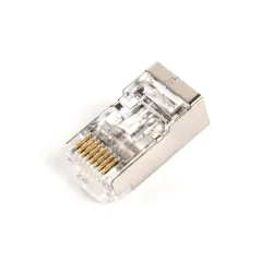 Wtyk RJ45 (8P8C) przelotowy DIGITUS kat.6 ekranowany, AWG 26-24, opakowanie