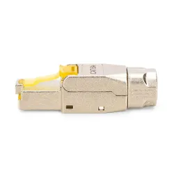 Wtyk RJ45 DIGITUS kat.6A, PoE++, 10GbE, ekranowany, metalowy,