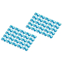 Klips na wtyk RJ45 DIGITUS niebieski, opakowanie 100 szt.