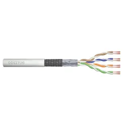 Kabel teleinformatyczny patchcordowy DIGITUS kat.5e, SF/UTP, linka, AWG