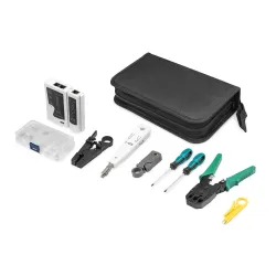 Zestaw narzędzi DIGITUS do wyszukiwania usterek, testowania i montażu