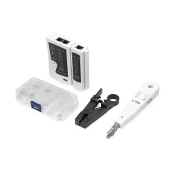 Zestaw narzędzi DIGITUS do wyszukiwania usterek, testowania i montażu